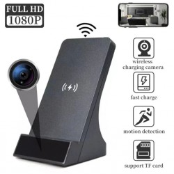 1080P Full HD Mini Camera IP WIFI Wireless Charging Camera Infrared Night Vision Home Safety Invisible Camera Smart Home Monitoring Secret Camera APP Remote Monitoring